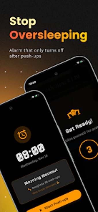 Image 0 for Pushy - Push Ups Alarm