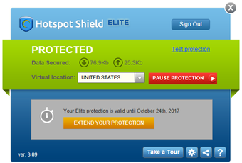 Image 0 for Hotspot Shield Elite