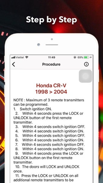 Image 2 for Key Programming Procedure