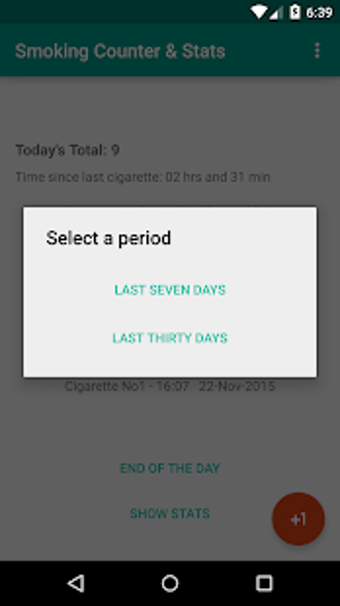 Image 0 for Smoking Counter & Stats