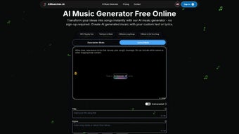 Imagen 0 para AIMusicGen.ai