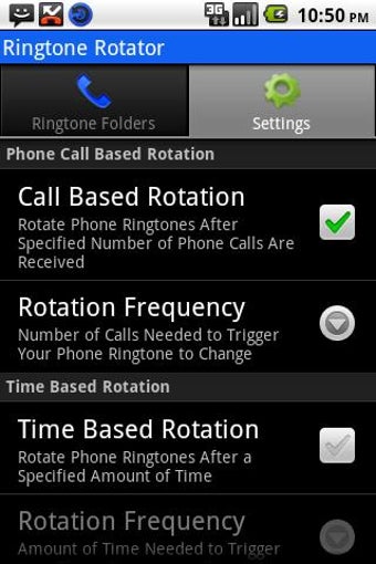 Imagen 1 para Ringtone Rotator Lite