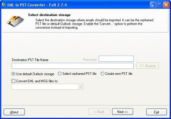 Image 0 for EML to PST Converter