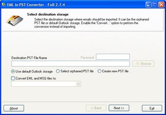 Image 0 for EML to PST Converter