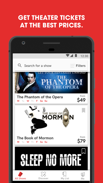 Imagen 0 para TodayTix - Theater Ticket…