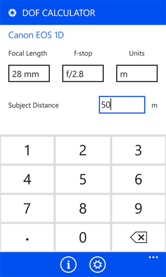 Imagen 3 para DoF Calculator for Window…
