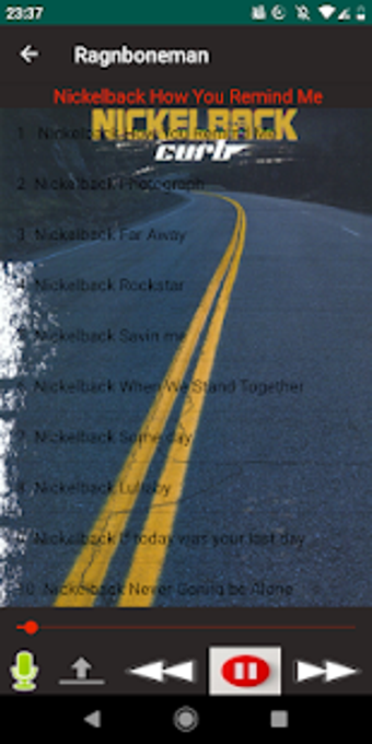 Image 1 for Nickelback Songs Offline