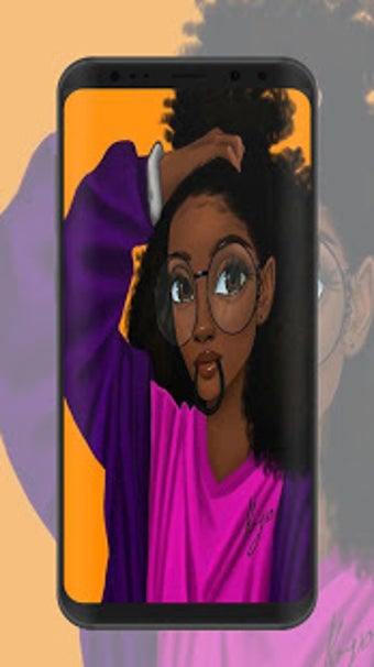 Imagen 3 para Cute Black Girly Wallpape…