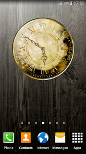 Image 2 for Gold Clock Widget