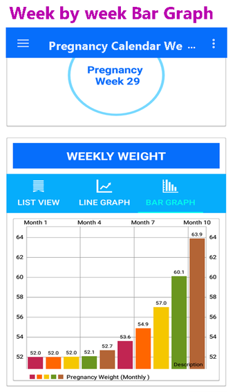 Imagen 3 para pregnancy calendar week b…