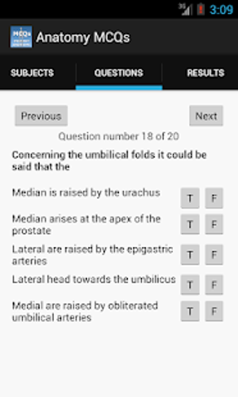 Image 3 for Anatomy MCQs Free