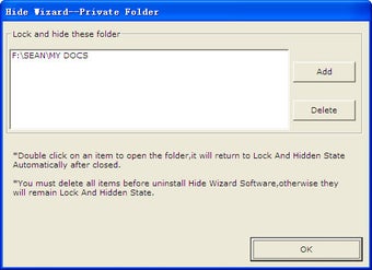 Image 1 for Hide Wizard