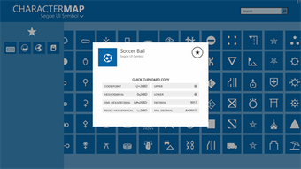 Imagen 1 para Character Map for Windows…