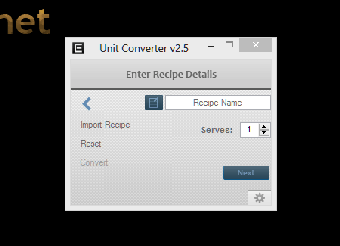 Image 0 for Evrnet Unit Converter