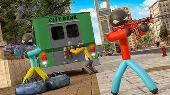 Imagen 1 para Stickman Crime Thug City:…