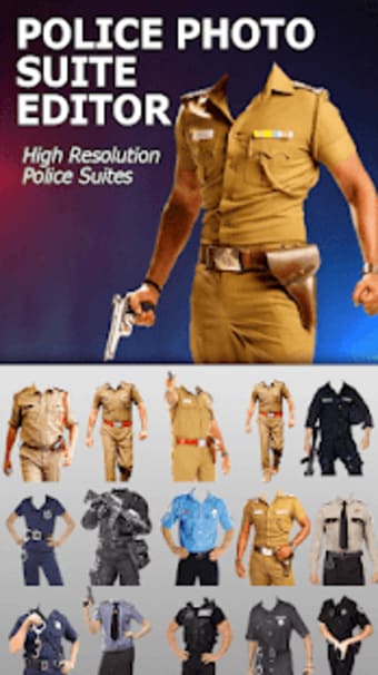 Image 1 for Police Photo Suit Editor
