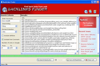 Image 0 for BackLinks Finder