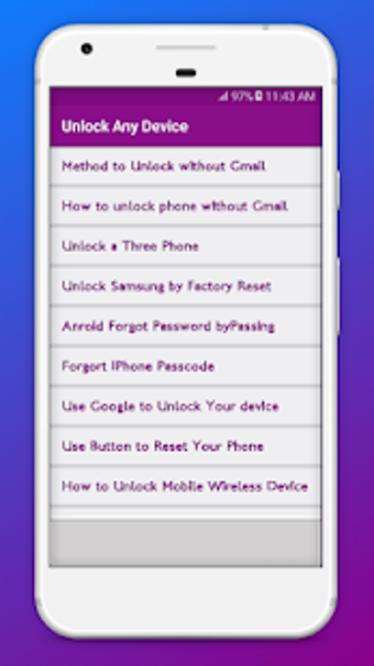 Imagen 1 para Unlock any Phone Guide