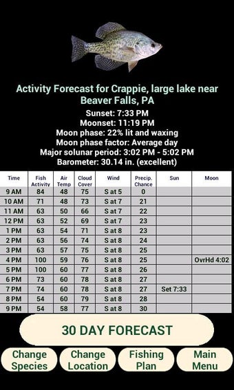 Image 2 for My Fishing Advisor Pro Ke…