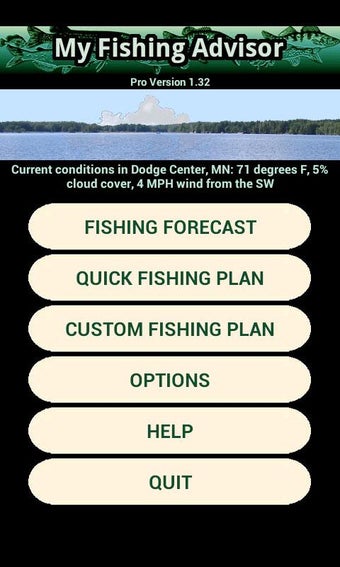 Imagen 0 para My Fishing Advisor Pro Ke…