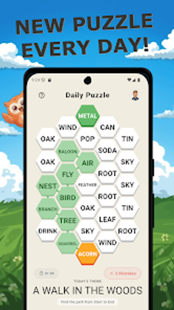 Imagen 0 para HexPath: Word Chain Puzzl…