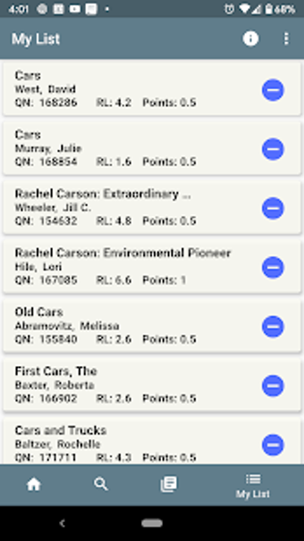 Image 1 for AR Reading List