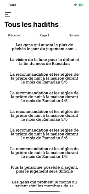 Image 1 for Hadith Du Jour - Hadith S…