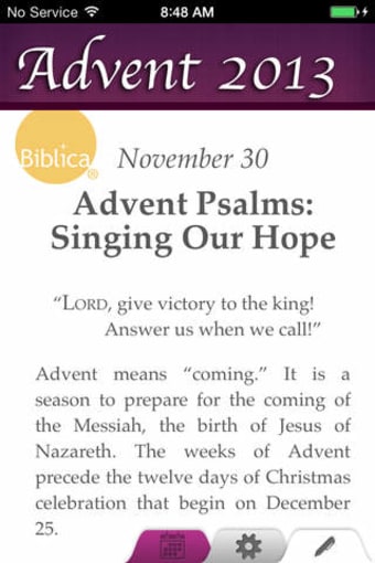 Image 0 for Advent 2013 by Biblica