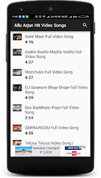 Imagen 1 para Allu Arjun Best Video Son…
