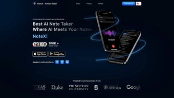 Image 0 for NoteX: AI Note Taker AI N…