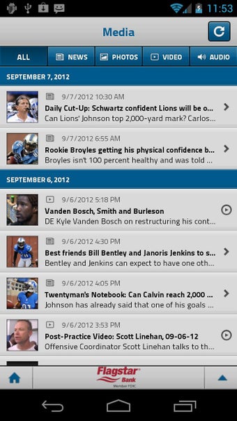 Imagen 0 para Detroit Lions Mobile