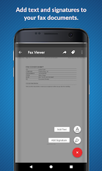 Imagen 1 para eFax appSend Fax from Pho…
