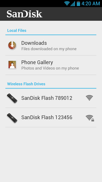 Imagen 1 para SanDisk Wireless Flash Dr…