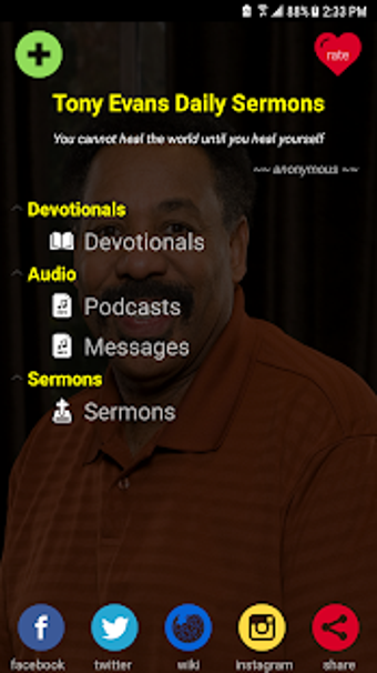 Image 0 for Tony Evans Daily Sermons