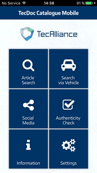 Imagen 1 para TecDoc Catalogue Mobile