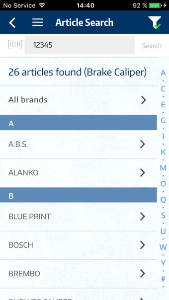 Imagen 3 para TecDoc Catalogue Mobile