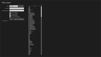 Imagen 1 para File Lister for Windows 1…
