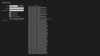 Imagen 2 para File Lister for Windows 1…