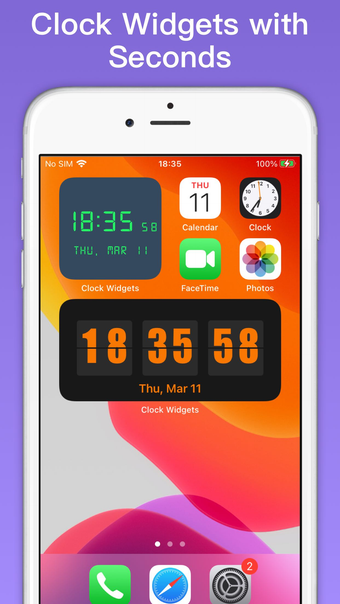 Image 0 for Clock Widgets - With Seco…