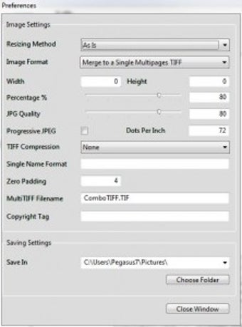 Image 1 for ComboTIFF for Windows