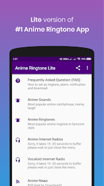 Image 3 for Anime Ringtone Lite