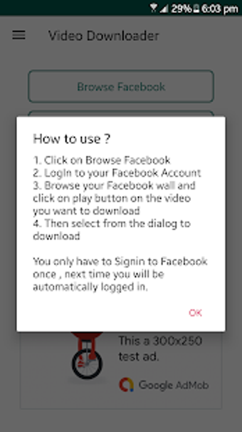 Imagen 0 para Video Downloader for Face…