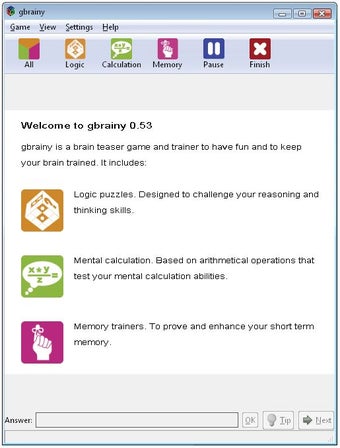 Imagen 0 para Gbrainy