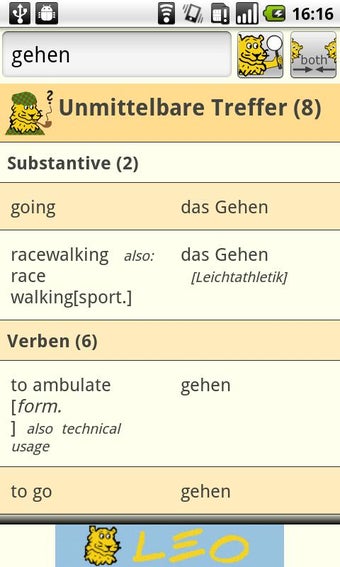 Imagen 1 para LEO dictionary