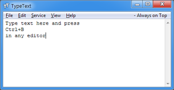 Image 1 for TypeText