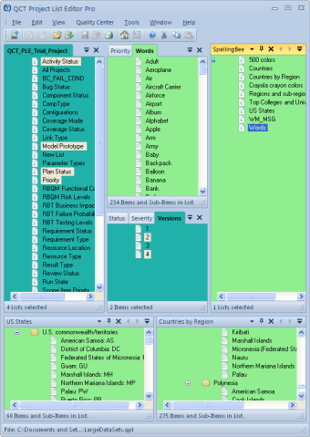 Image 0 for QCT Project List Editor P…