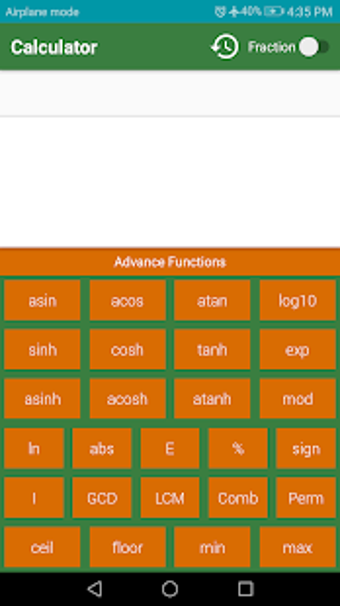 Scientific Calculator with Fraction Calculator Snaps 3