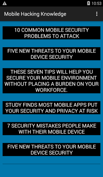 Imagen 1 para Mobile Hacking Knowledge