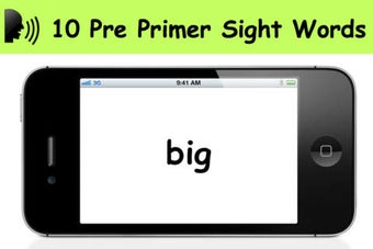 Image 0 for Sight Words Pre-Primer Li…