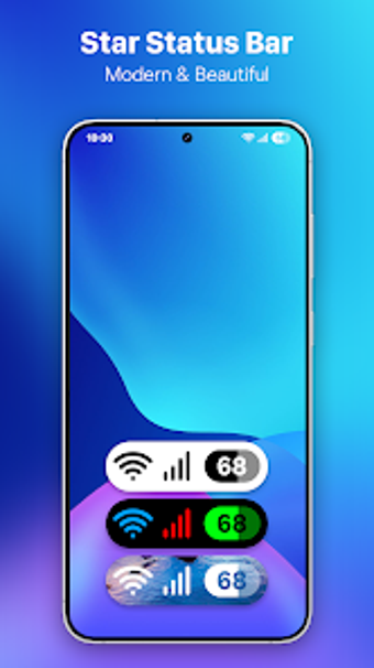 Image 0 for Star Status Bar: Custom I…